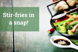 Stir-fries in a snap