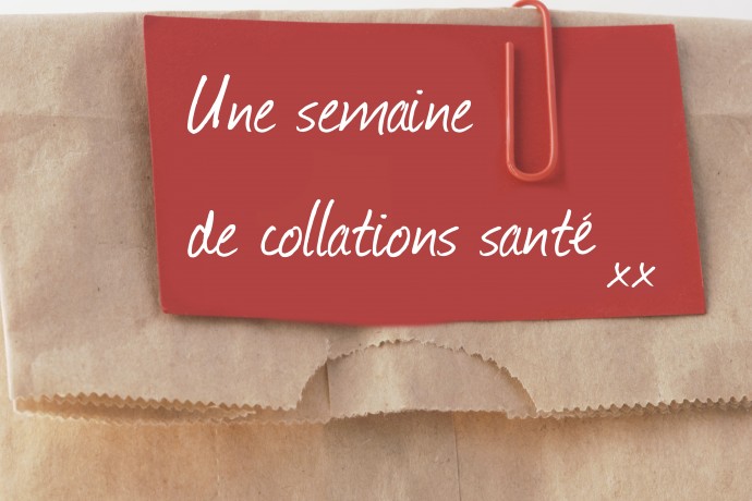 Une semaine de collations santé