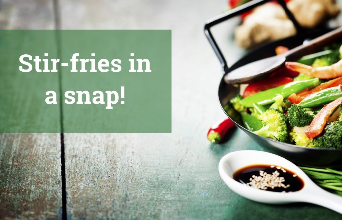 Stir-fries in a snap