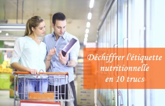 Déchiffrer l'étiquette nutritionnelle en 10 trucs