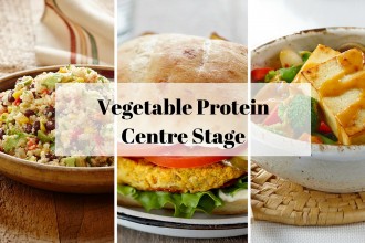 Vegetable protein centre stage